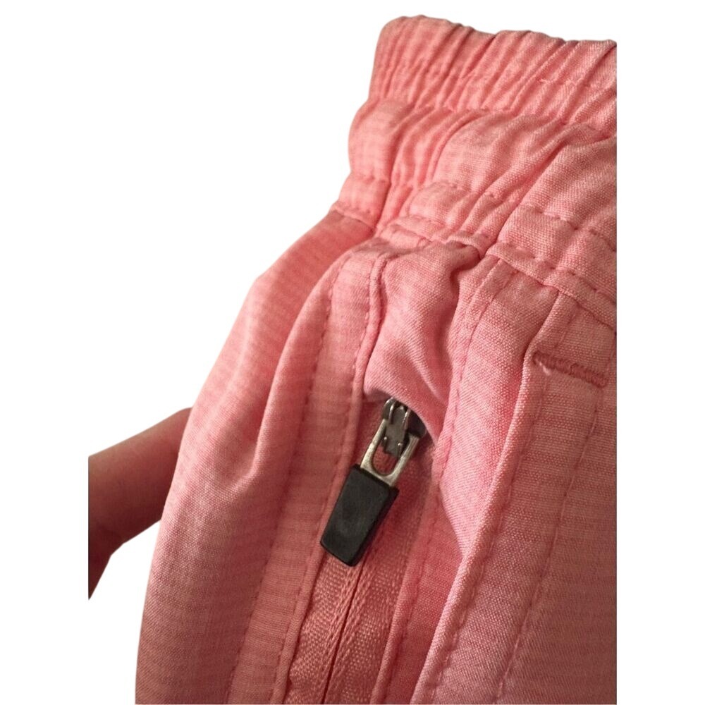 Mr. Swim Serious Fun Shorts Mens L Pink Drawstring Zipper Pocket Swim Trunks - Picture 3 of 10